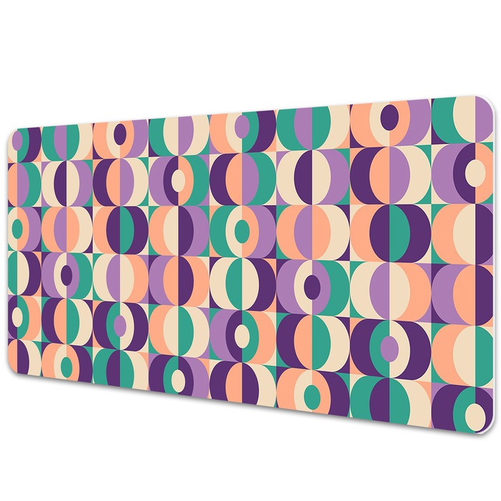 Mouse Pad Protectie Birou, model geometric, bmat-3971, 90x45cm
