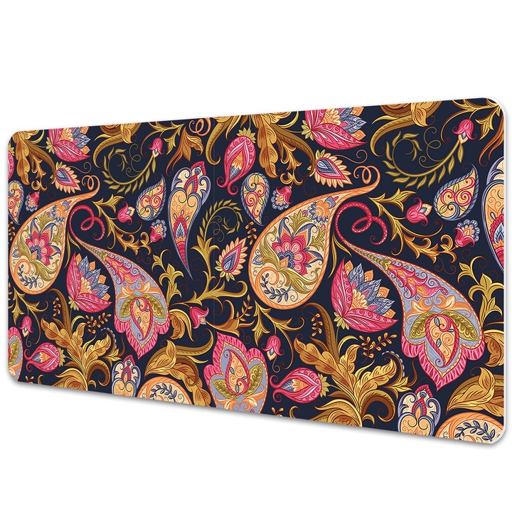 Mouse Pad Protectie Birou, model floral, bmat-3956, 90x45cm