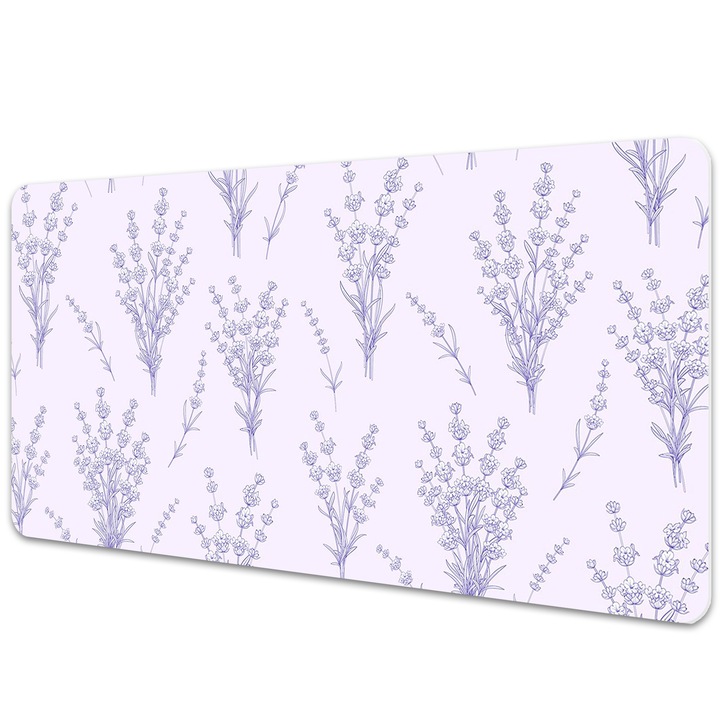Mouse Pad Protectie Birou, model floral, bmat-3995, 90x45cm
