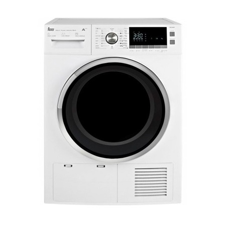 Uscator de Rufe free-standing prin condensare dotat cu pompa de caldura TEKA TKS 890 H, 8 kg, 16 Programe Uscare, Clasa A++, Alb