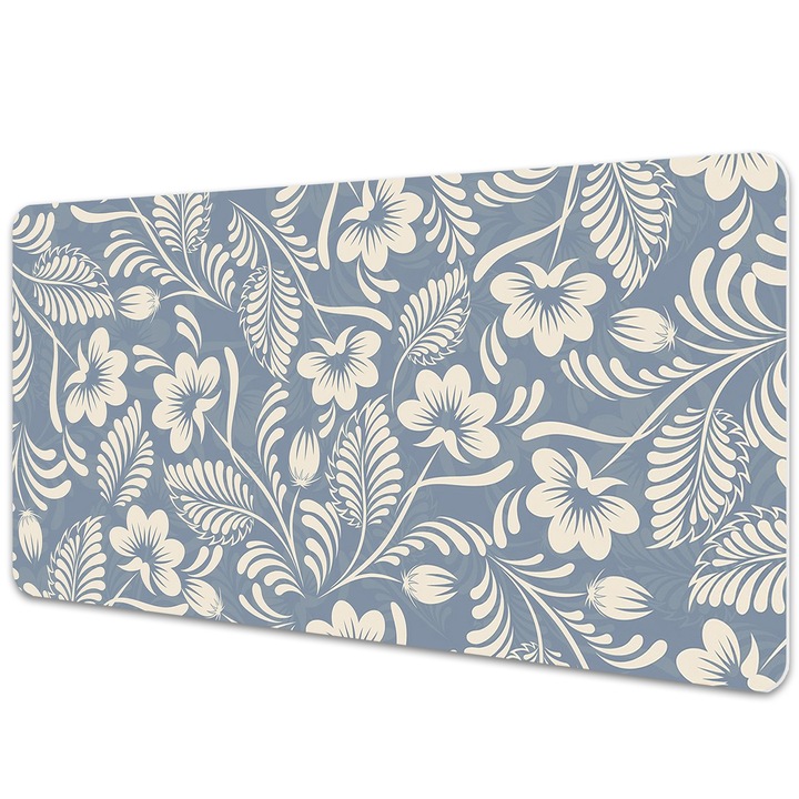 Mouse Pad Protectie Birou, model floral, bmat-4055, 90x45cm