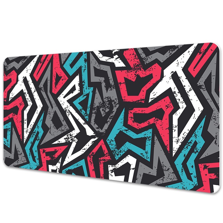 Mouse Pad Protectie Birou, model geometric, bmat-4130, 100x50cm