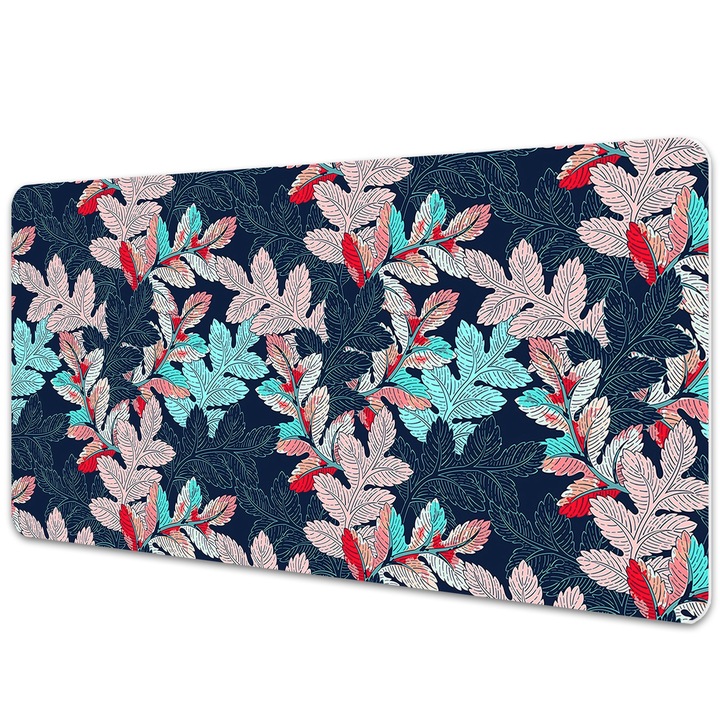 Mouse Pad Protectie Birou, model floral, bmat-4204, 120x60 cm