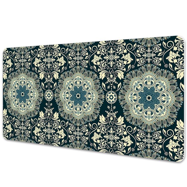 Mouse Pad Protectie Birou, model floral, bmat-4224, 120x60 cm