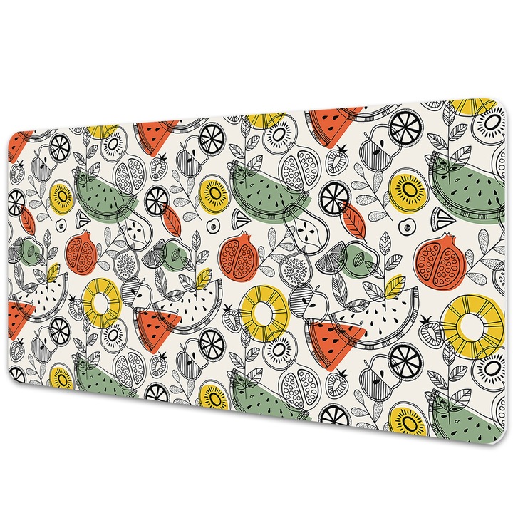 Mouse Pad Protectie Birou, mix de fructe, bmat-4230, 90x45cm