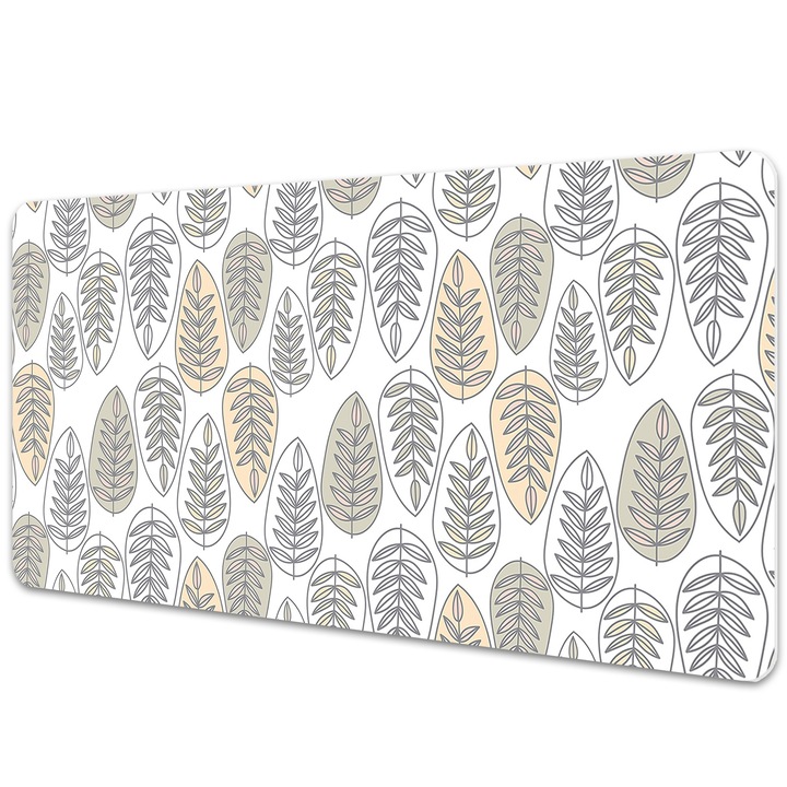 Mouse Pad Protectie Birou, model floral, bmat-4252, 120x60 cm