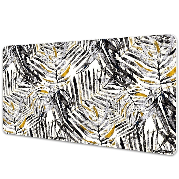 Mouse Pad Protectie Birou, model cu frunze, bmat-4307, 120x60 cm