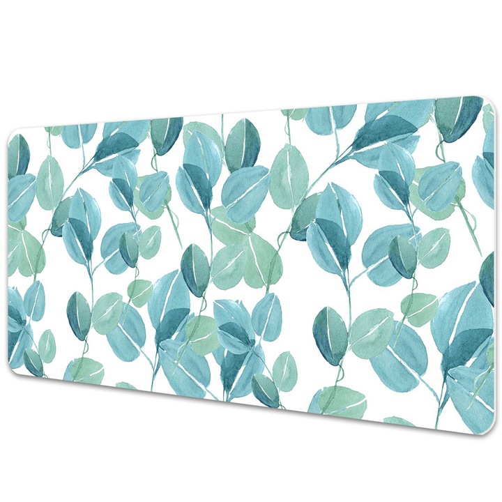 Mapa PVC pentru birou. Eucalipt. Verde. 90 cm x 45 cm. 010250300040100013307