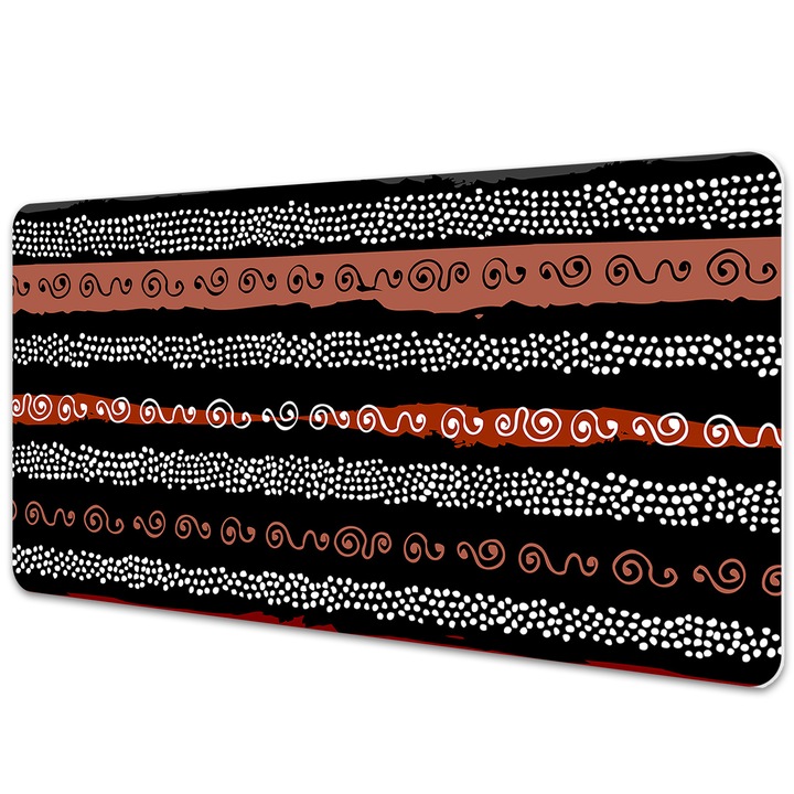 Mouse Pad Protectie Birou, model in stil indian, bmat-4366, 100x50cm