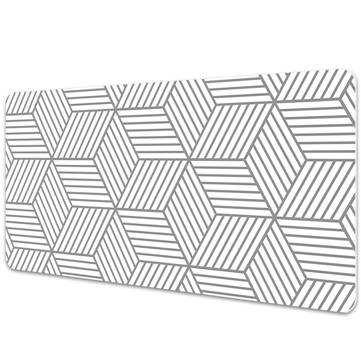 Mouse Pad Protectie Birou, model geometric, bmat-3261, 120x60 cm