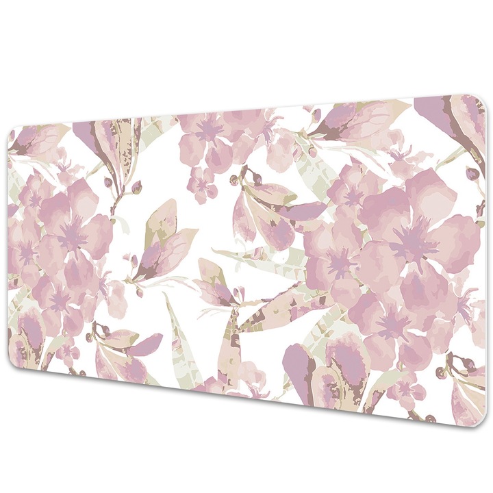 Mouse Pad Protectie Birou, model floral, bmat-3711, 120x60 cm