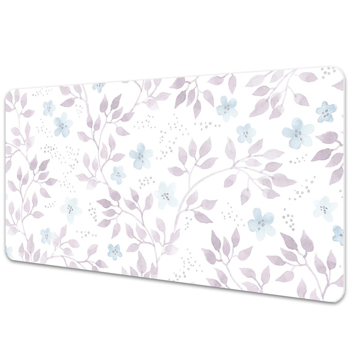 Mouse Pad Protectie Birou, model floral, bmat-3997, 120x60 cm