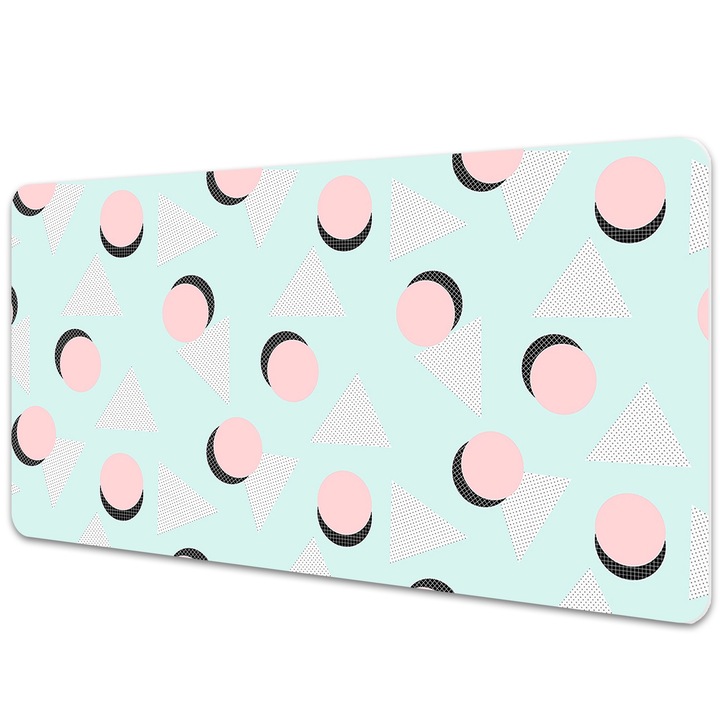 Mouse Pad Protectie Birou, model geometric, bmat-4167, 120x60 cm
