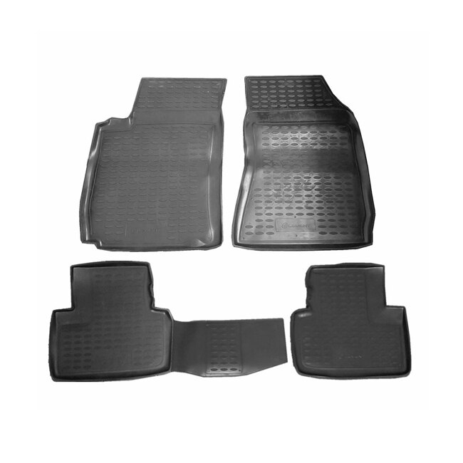 Set covorase AutoLux, presuri tip tavita, cauciuc, pentru Alfa Romeo 159 2005-, 4 buc