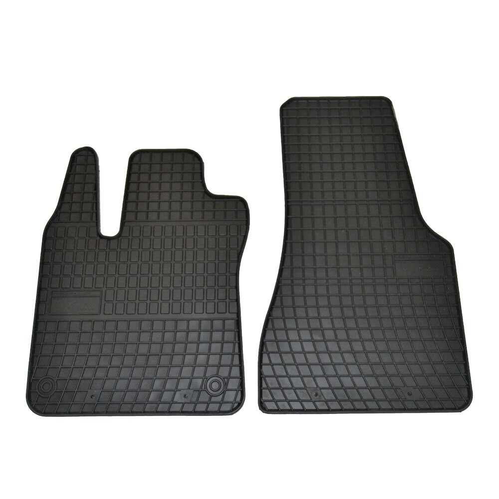 Set covorase AutoLux, cauciuc, pentru Smart Fortwo 2015-, negru, 2 buc