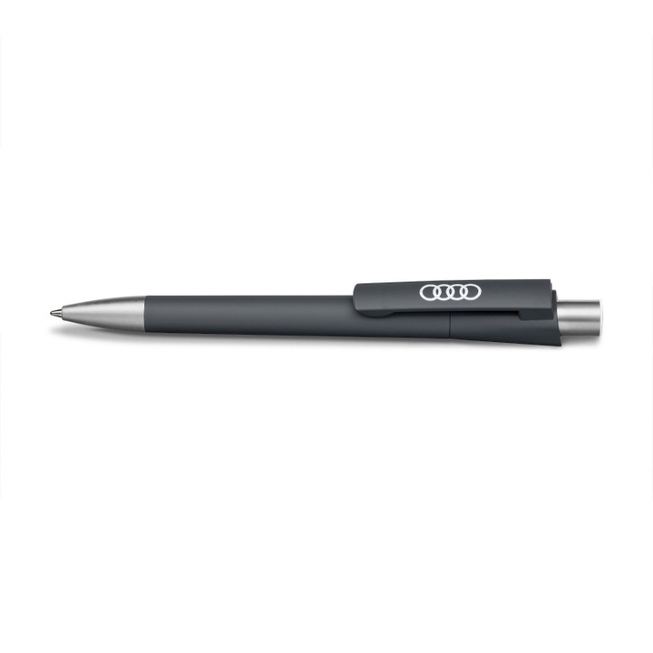 Audi töltőtoll, szürke 3221700200, fekete írás, AUDI27