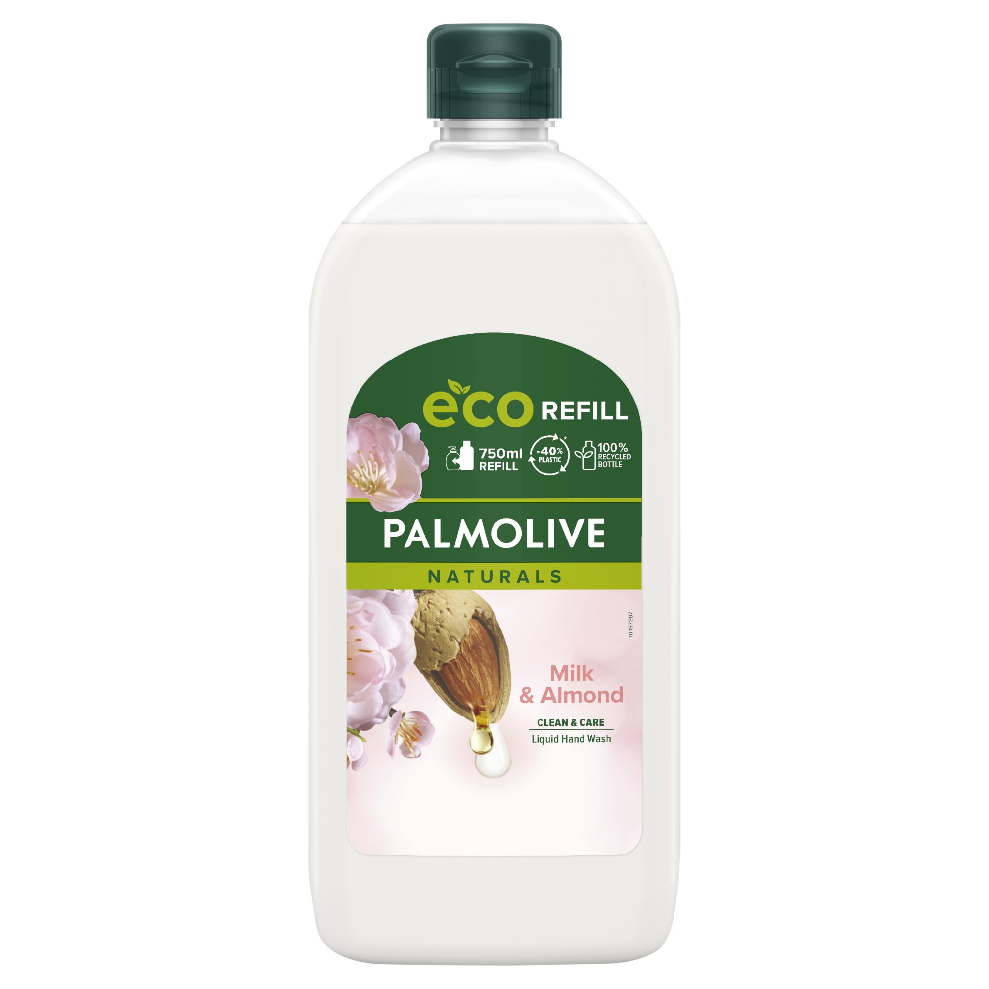 Rezerva sapun lichid Palmolive Naturals Almond & Milk, 750 ml