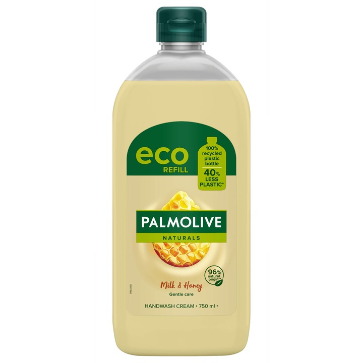 Rezerva sapun lichid Palmolive Naturals Milk&Honey, 750 ml