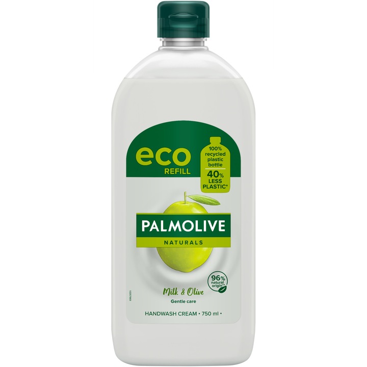 Rezerva sapun lichid Palmolive Naturals Milk & Olive, 750 ml