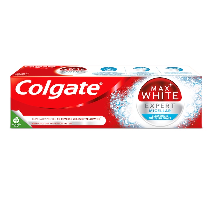 Colgate Max White Expert Micellar fogkrém, 75ml