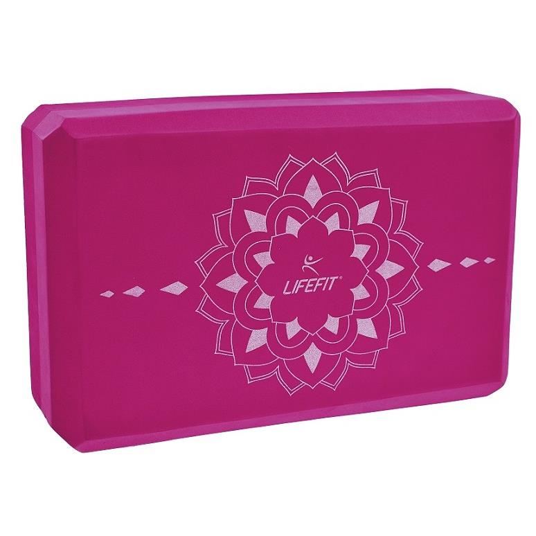 Cub yoga Lifefit, 22.8x15x7.6cm bordo