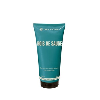Gel sampon pentru par si corp Bois de Sauge, Yves Rocher, 200 ml Gel sampon pentru par si corp Bois de Sauge, Yves Rocher, 200 ml