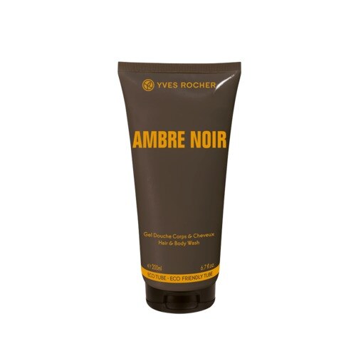 Gel de dus parfumat Ambre Noir, Yves Rocher, 200 ml