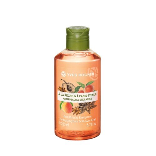 Gel de dus nectar Piersica & Anason Stelat, Yves Rocher, 200 ml