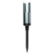 Suport lanseta tubular din alumniu, lungime 25.6 cm si diamentru de 4 cm , pentru sol universal