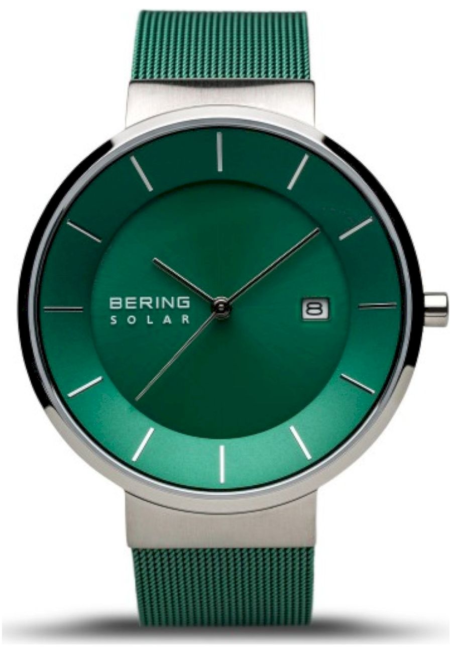 Ceas barbatesc Bering 14639-Charity, 5 ATM, Verde