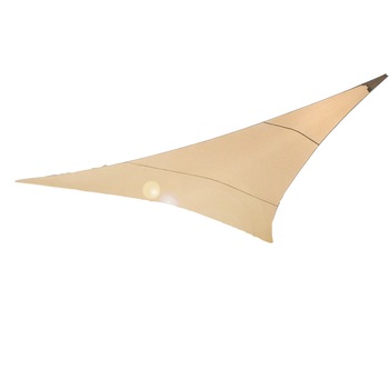 Copertina tip parasolar, protectie UV, 4 x 4 x 4 m, GB501, crema Copertina tip parasolar, protectie UV, 4 x 4 x 4 m, GB501, crema