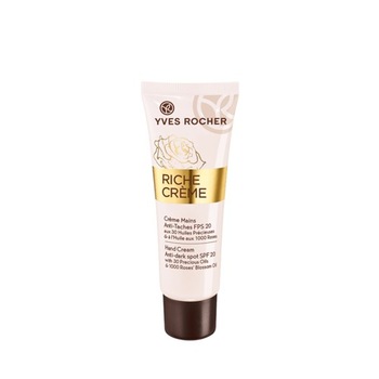 Crema de maini impotriva petelor pigmentare FPS 20, Yves Rocher, 50 ml Crema de maini impotriva petelor pigmentare FPS 20, Yves Rocher, 50 ml