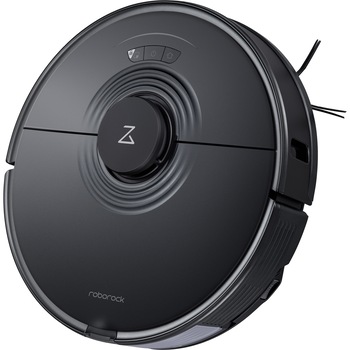 Robot de aspirare Roborock S7, WiFi, 68W, Aspirator si mop, Navigatie LiDar, Senzori cu ultrasunet, 5200mAh, Recipient praf 470ml, Recipient apa 300ml, 2500 Pa, Negru Robot de aspirare Roborock S7, WiFi, 68W, Aspirator si mop, Navigatie LiDar, Senzori cu ultrasunet, 5200mAh, Recipient praf 470ml, Recipient apa 300ml, 2500 Pa, Negru