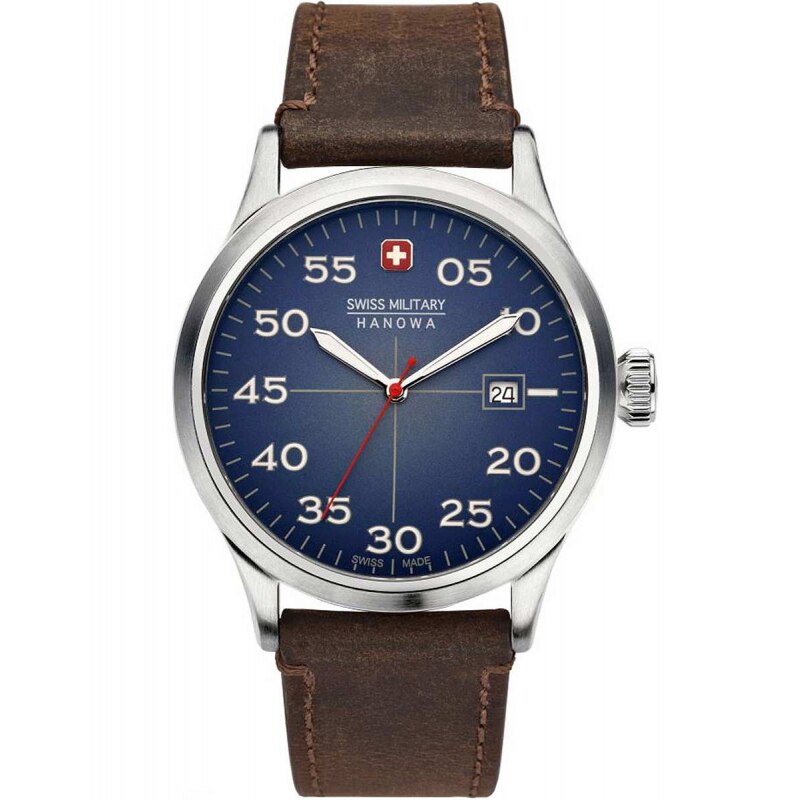 Ceas barbatesc Swiss Military 06-4280.7.04.003 Quartz Argintiu