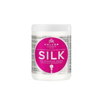 Masca de par nutritiva cu ulei de masline si proteine de matase, Kallos Silk, 1000 ml Masca de par nutritiva cu ulei de masline si proteine de matase, Kallos Silk, 1000 ml