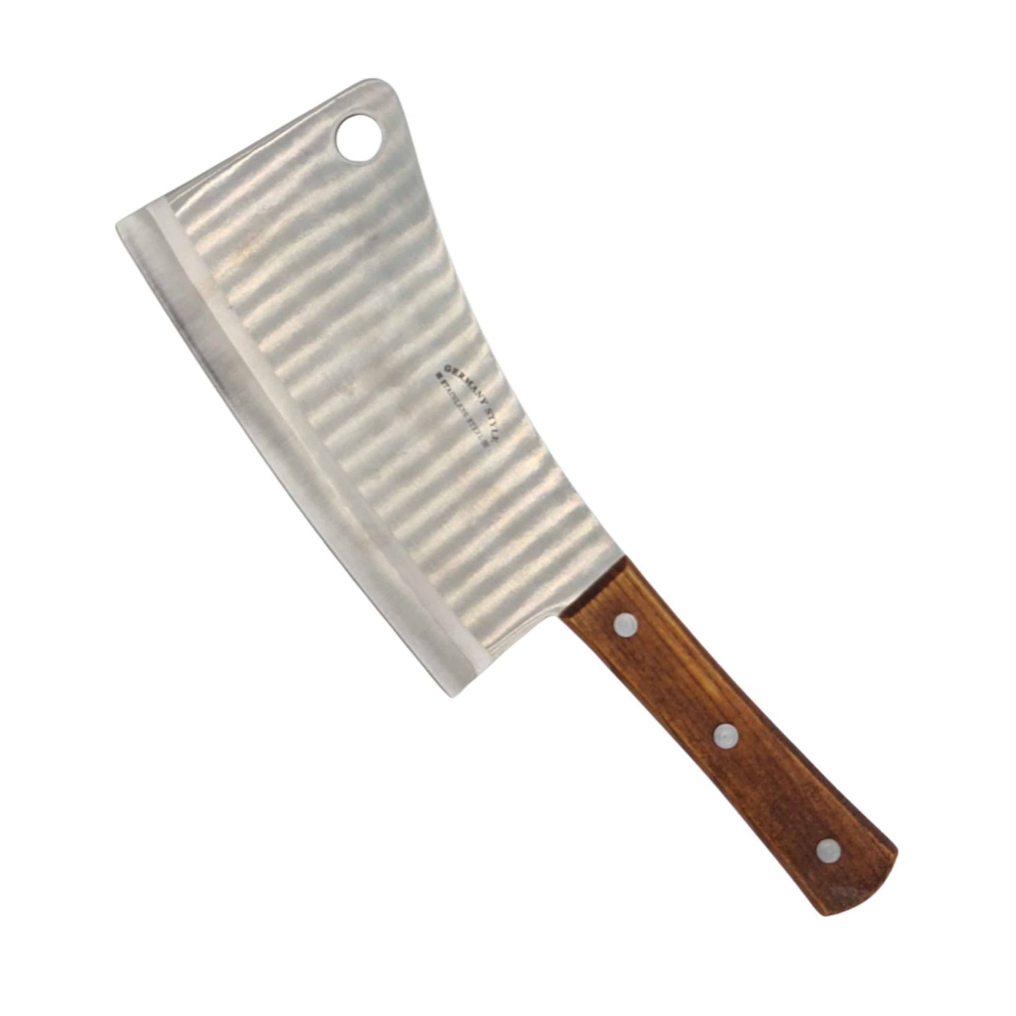 Satar pentru macelarit de bucatarie, otel inoxidabil, 37 cm, Dalimag