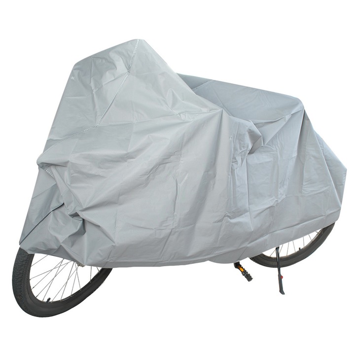 Покривало за велосипед Zola, Идеално за защита, 200x100x130 см, Сиво