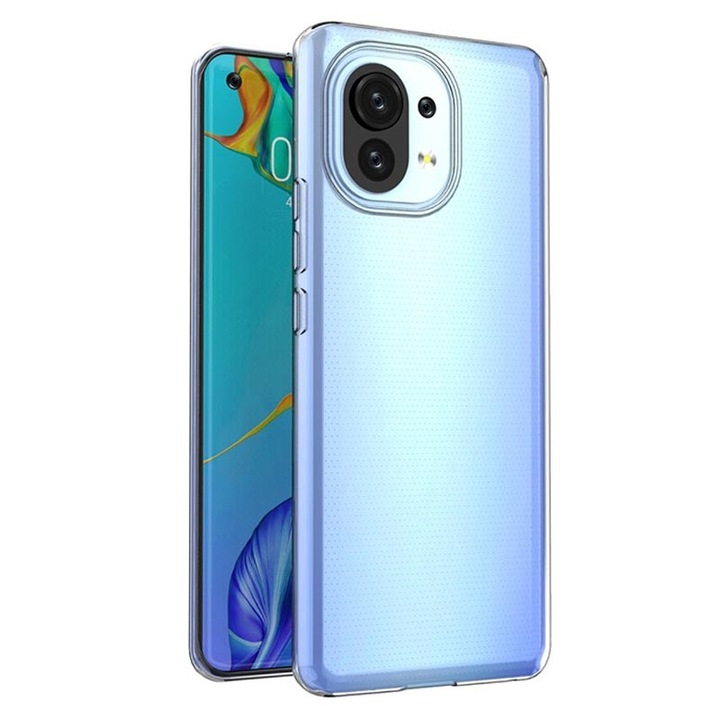 Husa telefon, Ultra Slim, Pentru Xiaomi Mi 11, Transparent