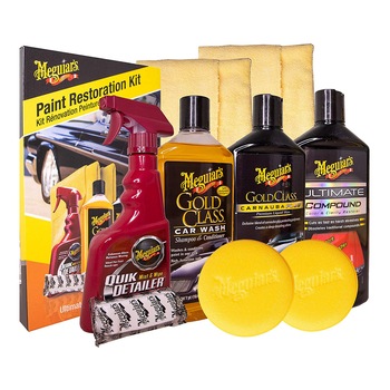 Pachet complet pentru restaurare culoare Meguiars, Paint Restoration Kit EU Pachet complet pentru restaurare culoare Meguiars, Paint Restoration Kit EU