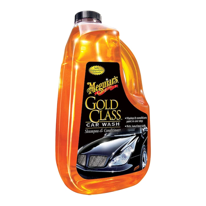 Шампоан за автомобил Meguiar's, 1.89 л, Gold Class Car Wash Shampoo & Conditioner