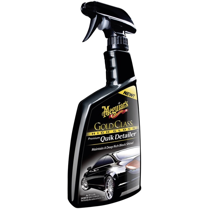 Solutie curatare Meguiar's, detailing auto, 473 ml, Gold Class Premium Quik Detailer EU