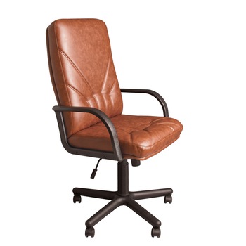 Scaun directorial MANAGER, Brun piele ecologica Scaun directorial MANAGER, Brun piele ecologica