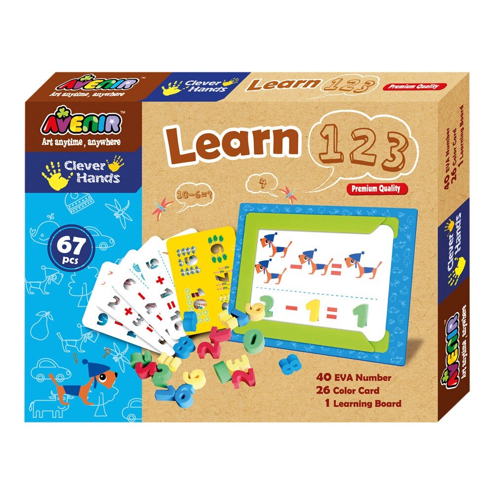 Joc creativ - Invata numerele - Avenir