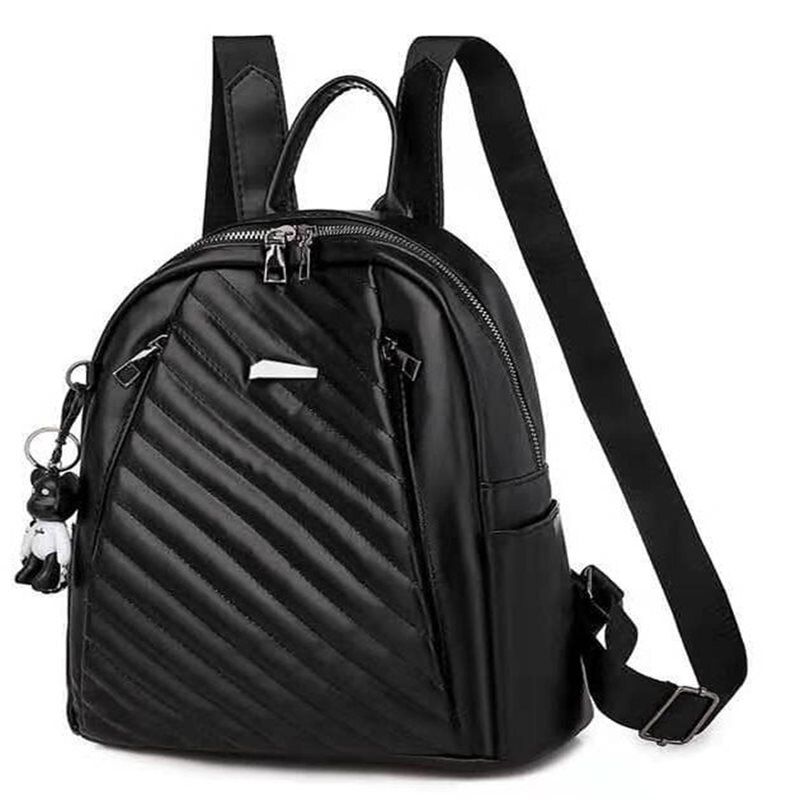 Rucsac dama Lady Stripe, Negru
