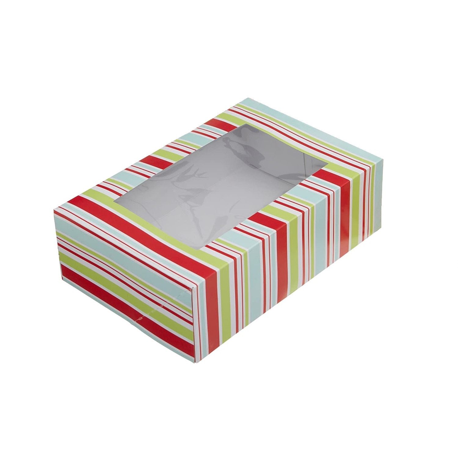 Set cutii pentru ambalare pentru craciun, Wilton, 2 bucati, 7.5 cm x 24 cm x 16 cm