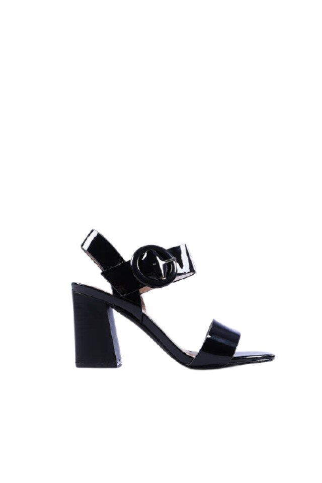 Sandale dama Jessie Rosu, Negru