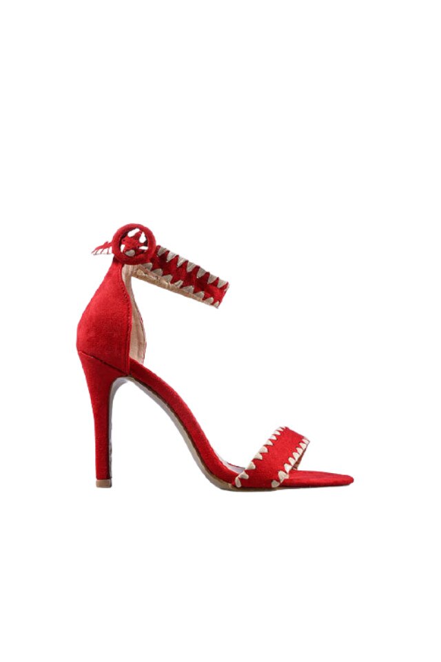 Sandale dama Usaghi, Rosu