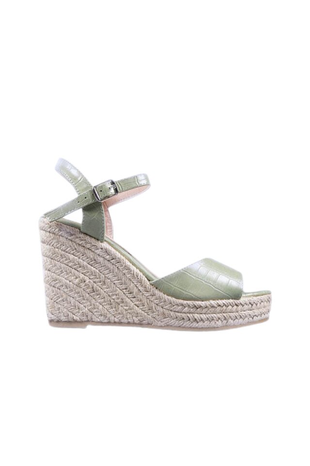 Sandale dama Alina, Verde