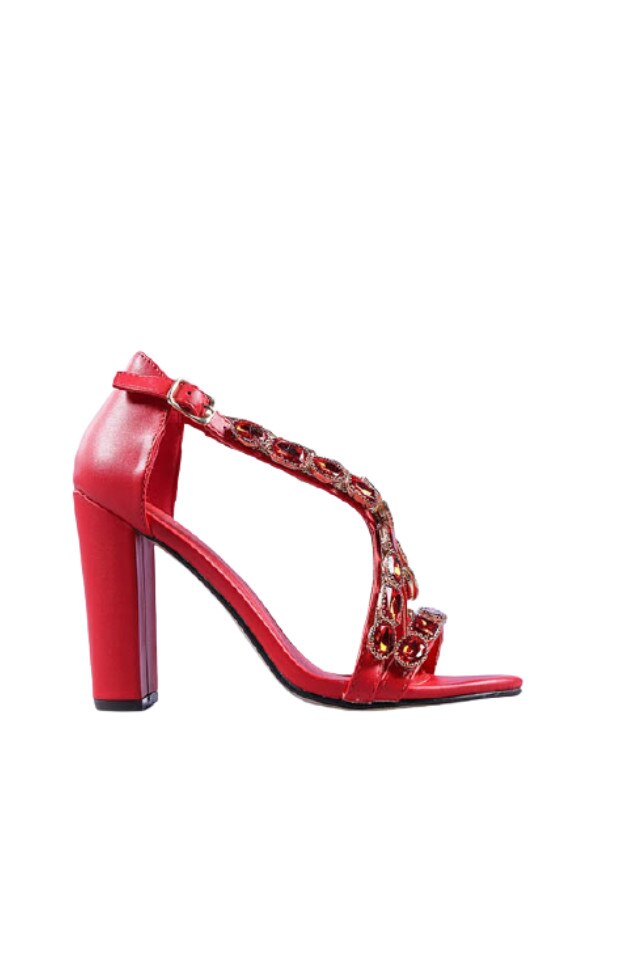Sandale dama Laura, Rosu