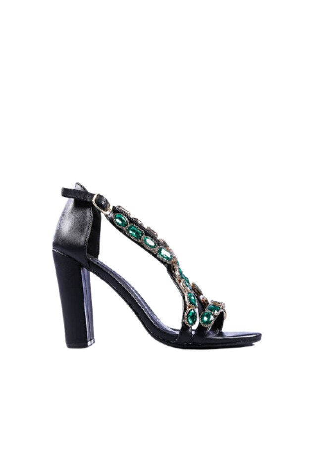 Sandale dama Laura, Negru